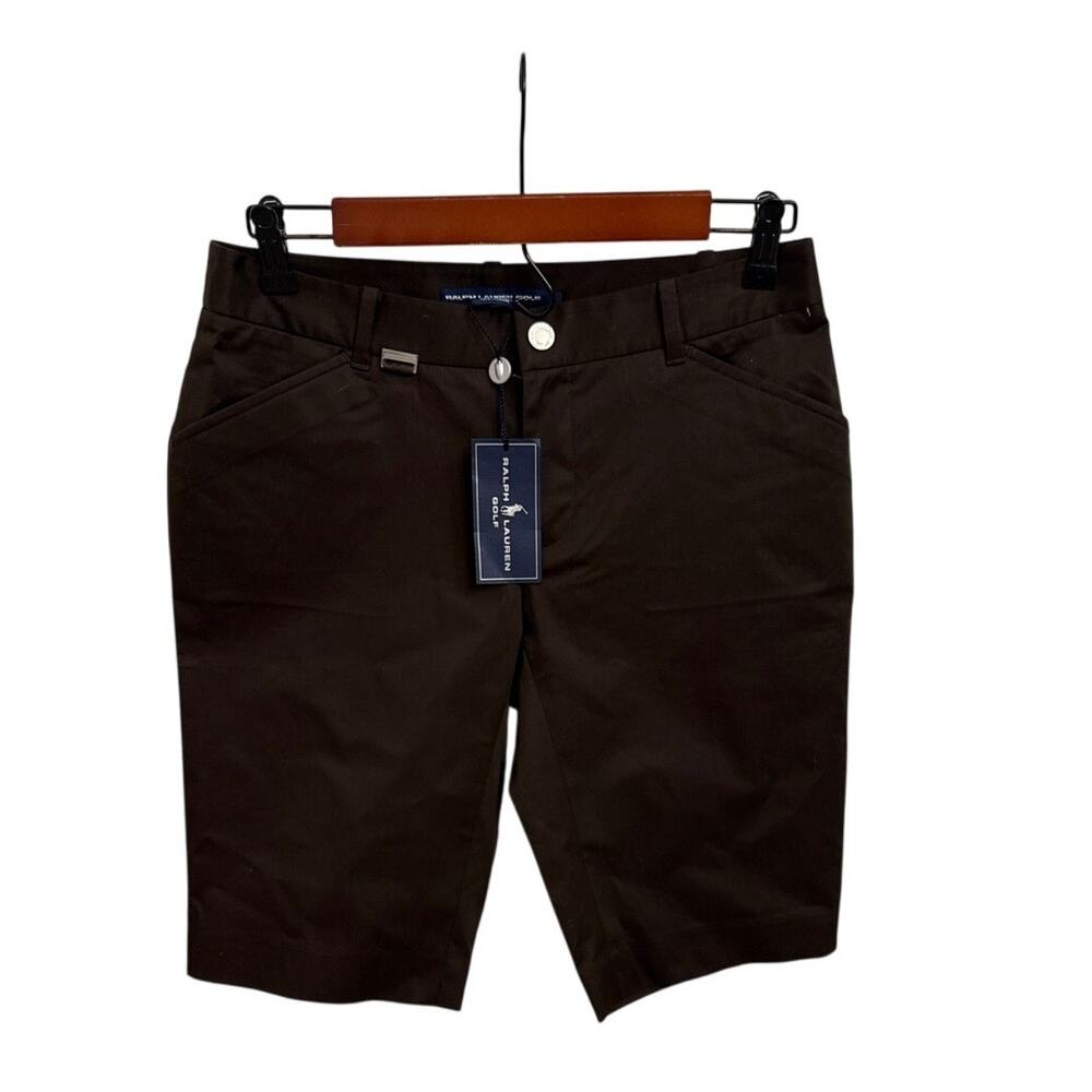 Ralph Lauren Dark Brown Athletic Women's Shorts